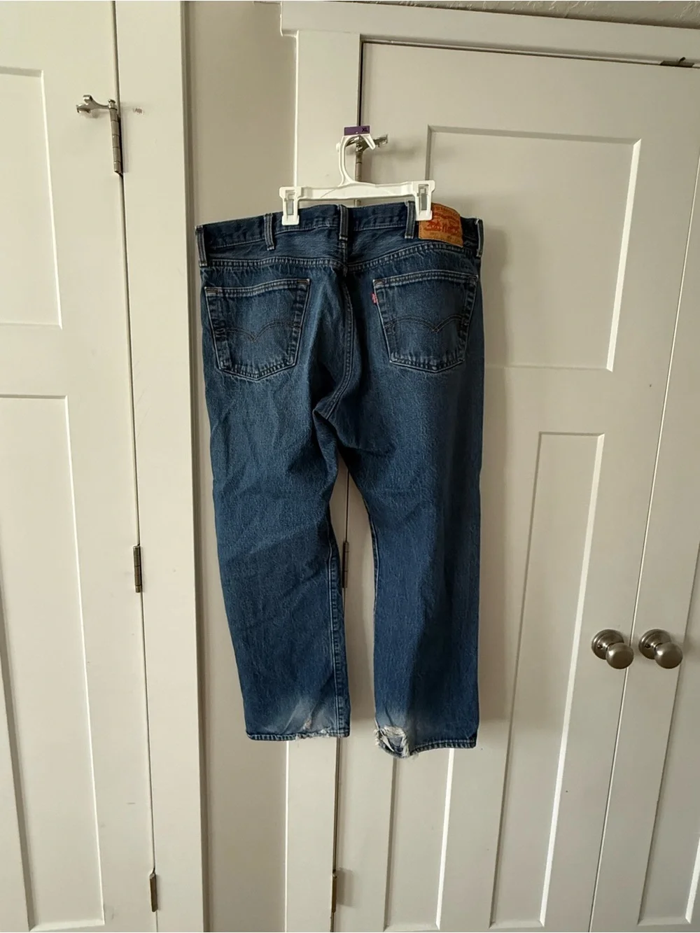 Levi's Men's Straight Leg Blue Denim Jeans